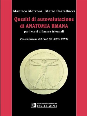 cover image of Quesiti di autovalutazione di anatomia umana